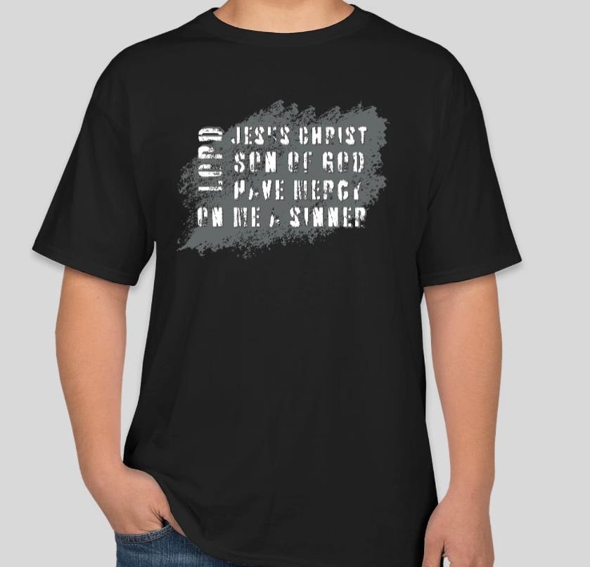 Jesus Prayer t-shirt, Orthodox t-shirt