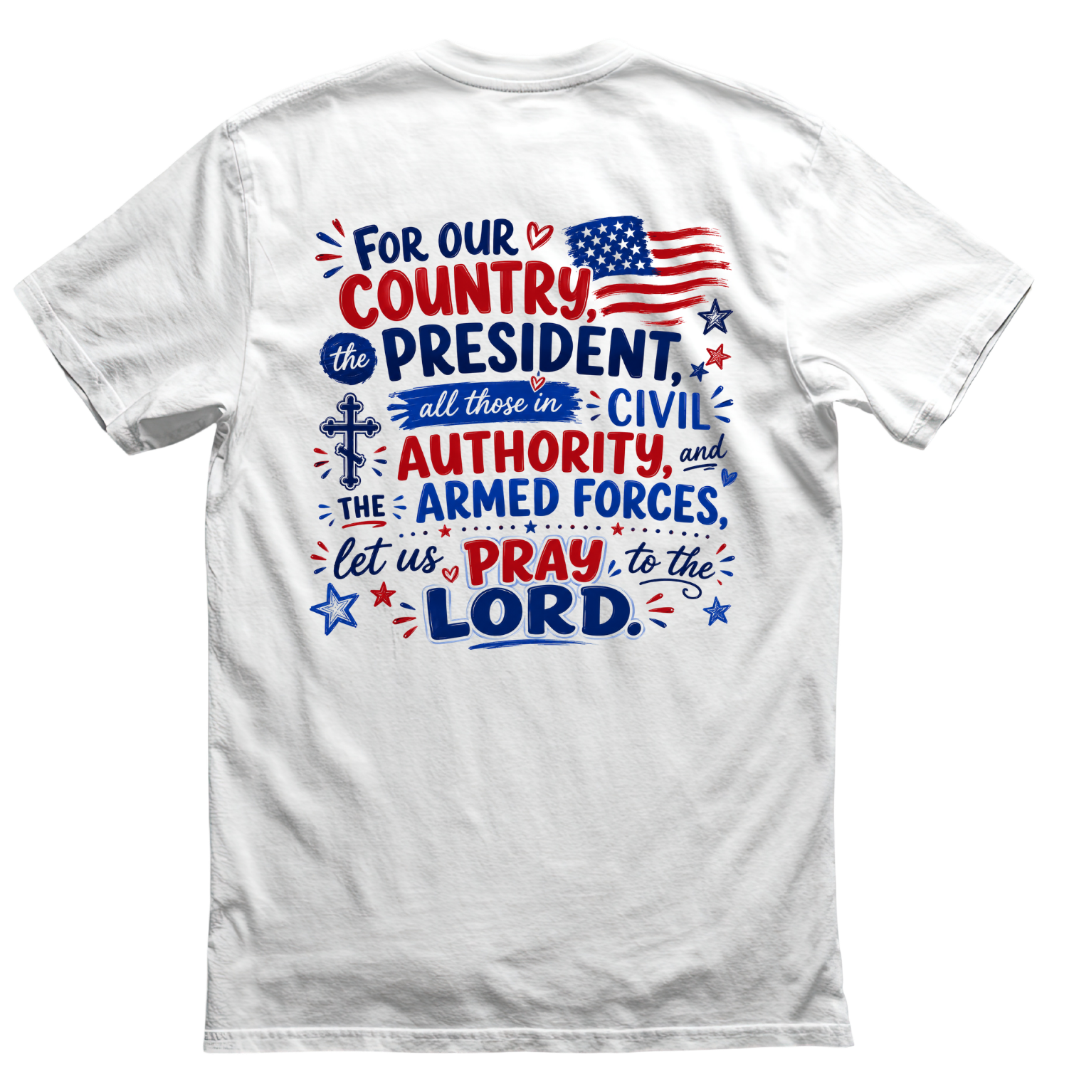 Prayer for America Orthodox Tee