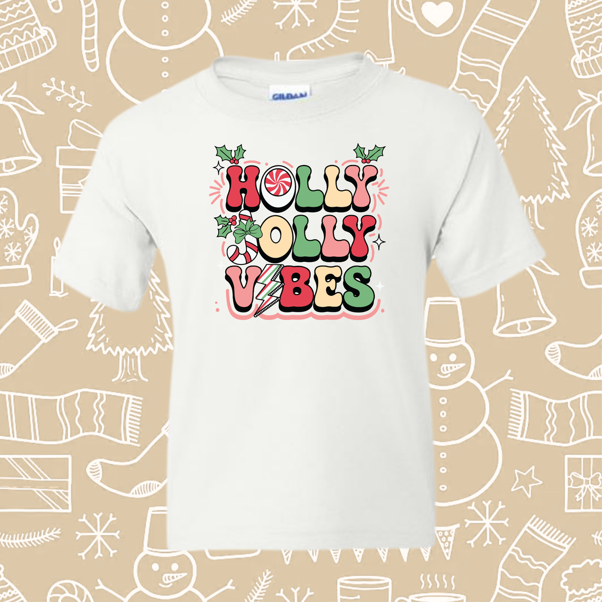 Holly Jolly Vibes Tee