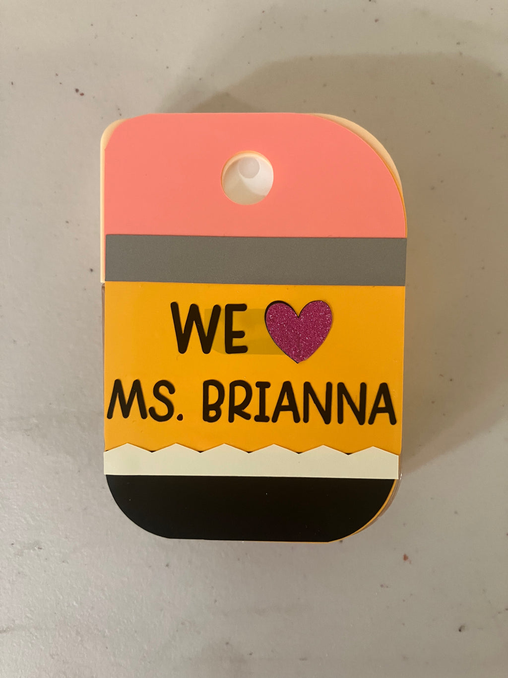 Pencil Hand Sanitizer