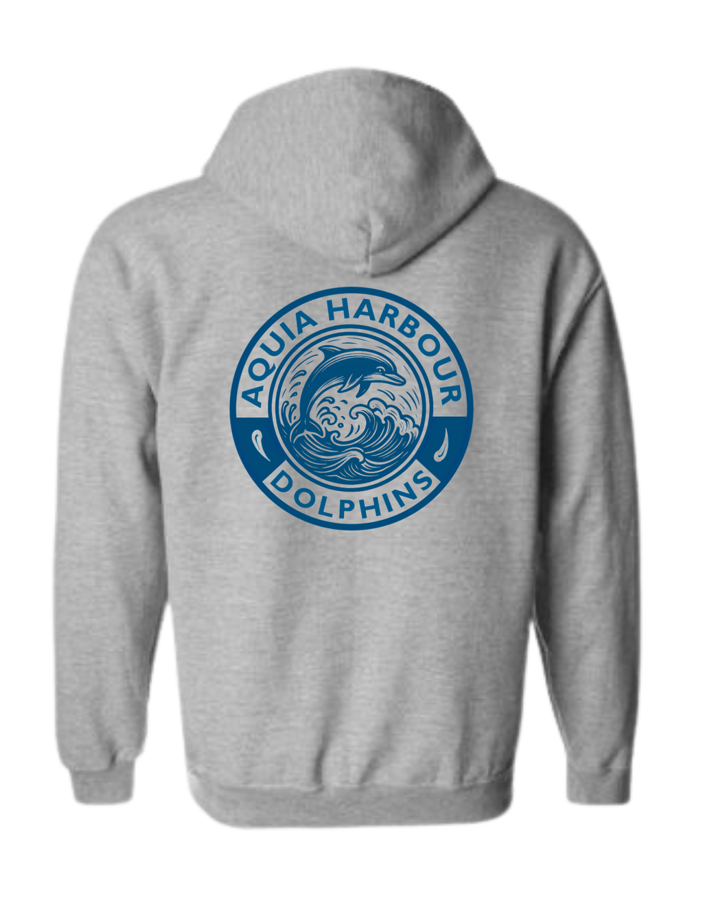 Dolphins Logo Zip-up Hoodie