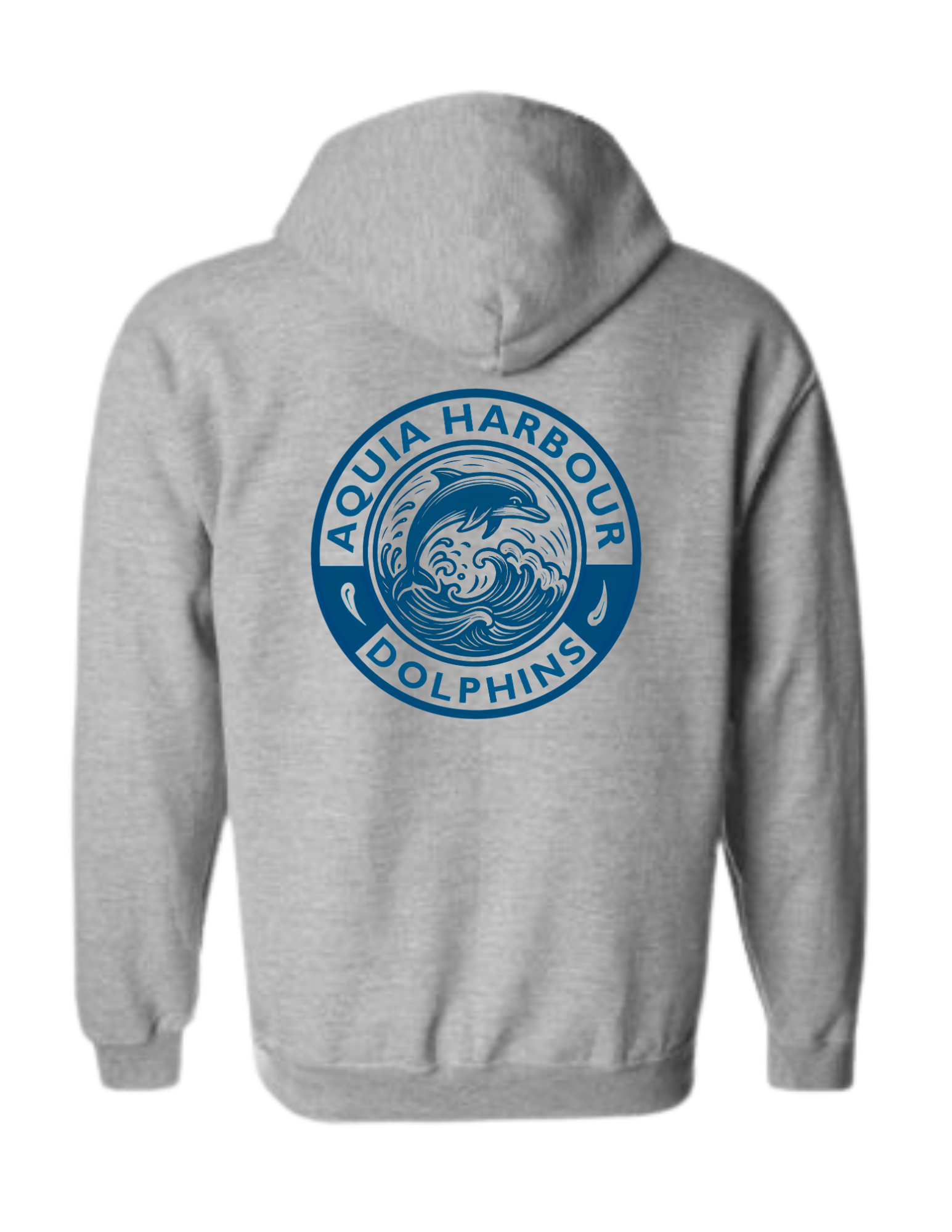 Dolphins Logo Zip-up Hoodie