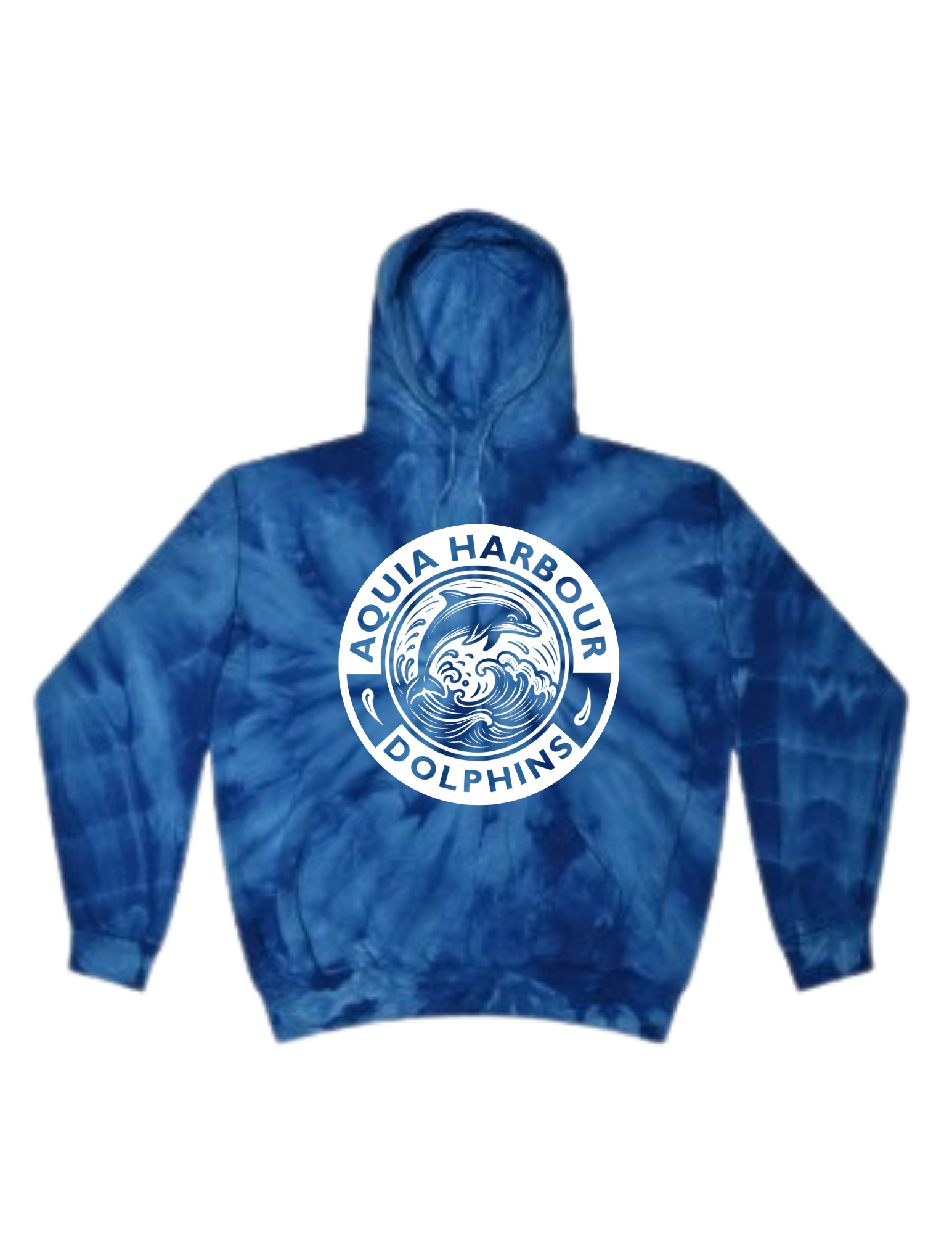 Dolphins Tie-Dye Hoodie