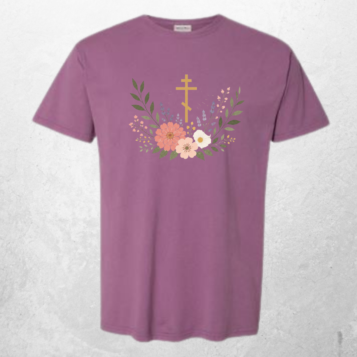 Floral Orthodox Tee