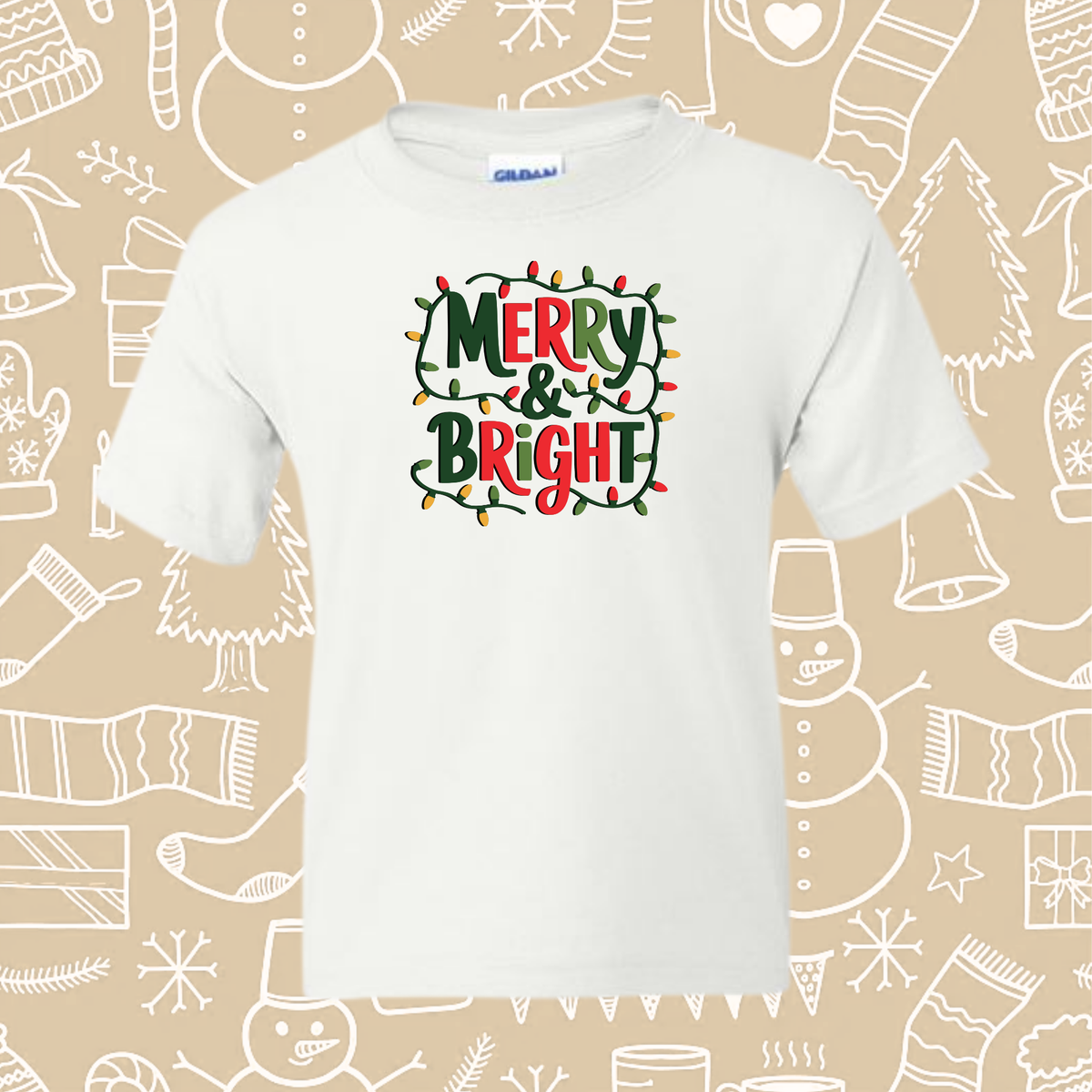 Merry & Bright Bold Tee