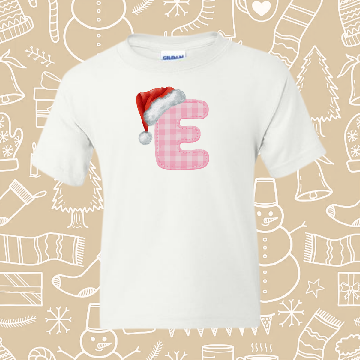 20 OPTIONS! - Youth Personalized Holiday Tee