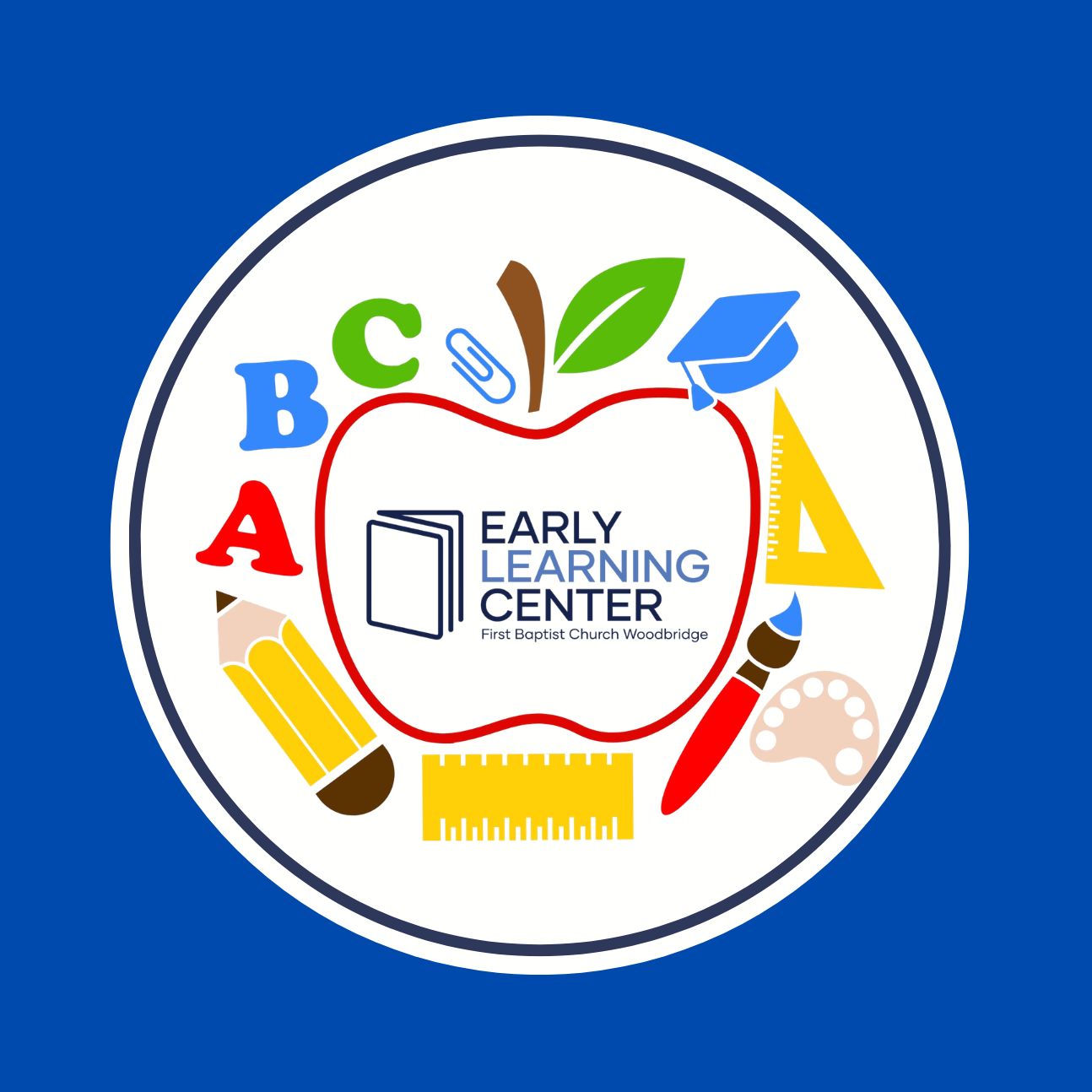 ELC Circle Sticker/Magnet