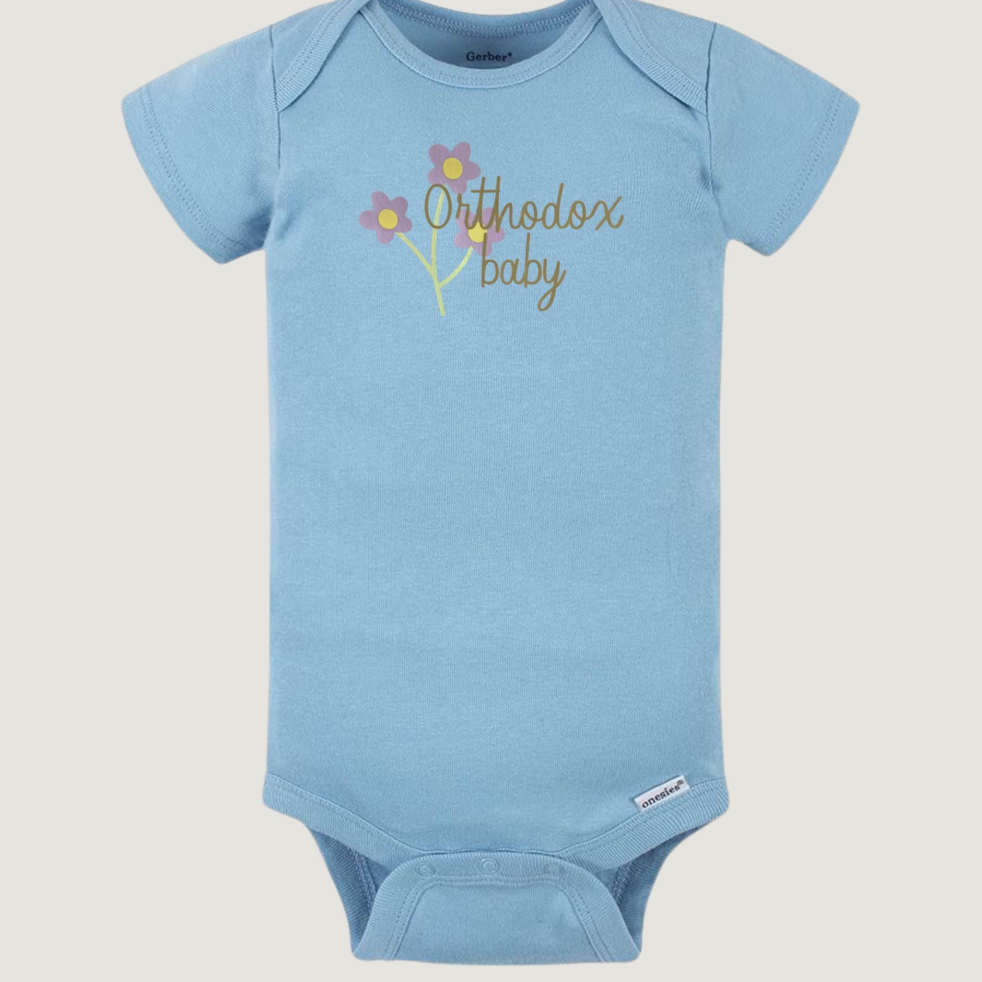 Orthodox baby onesie