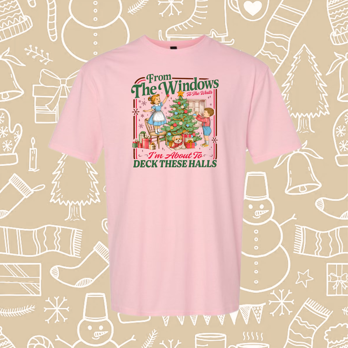 Deck These Halls Tee