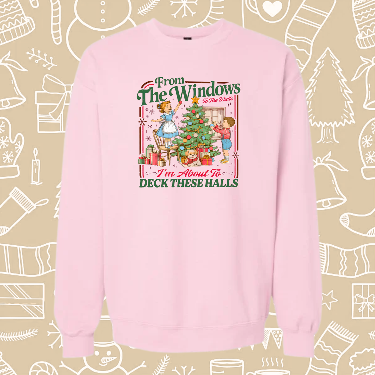 Merry & Bright Crewneck Sweatshirt