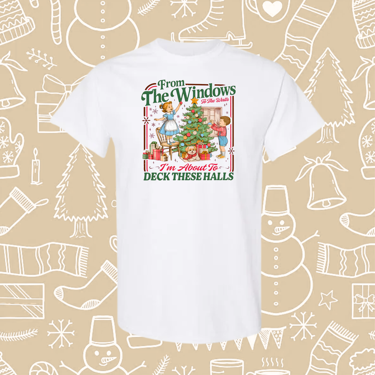 Deck These Halls Tee