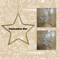 Glass Star Ornament
