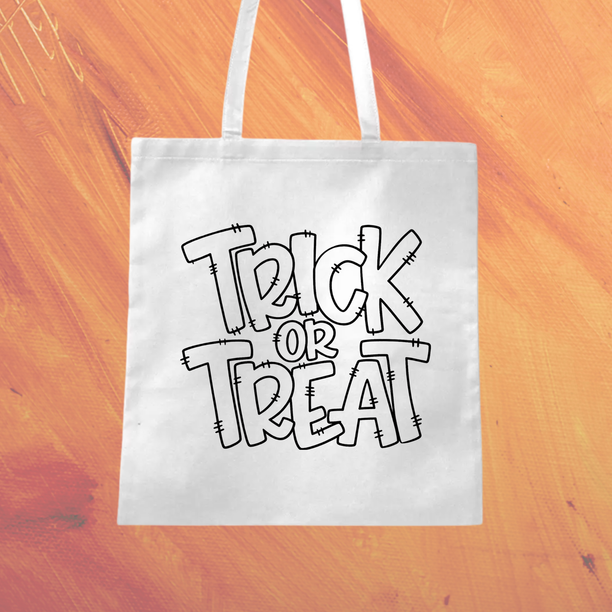 Color-Your-Own Trick or Treat Bag